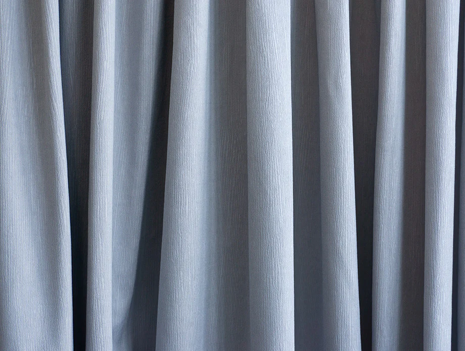 Elmwood Dimout Pencil Pleat Curtains - Silver - Image 3