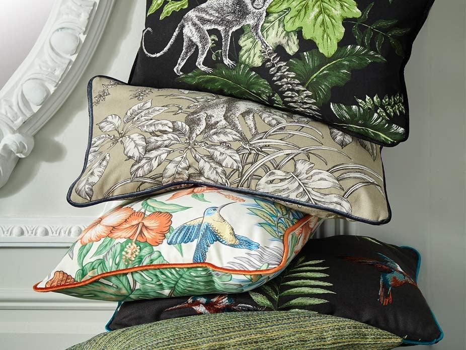 Monkeying Around Zinc Fabric - Image 5