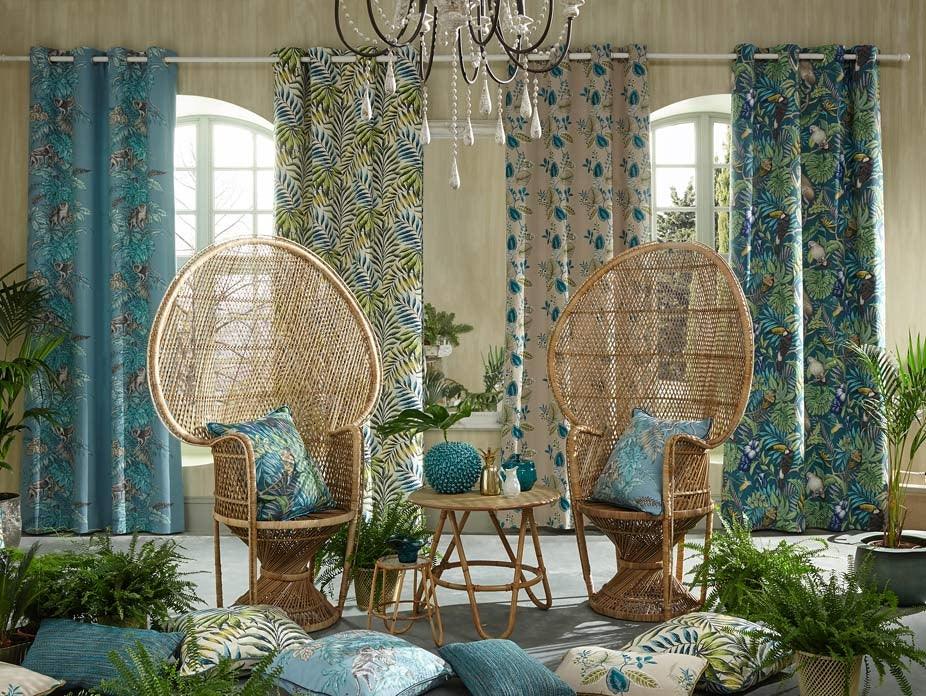 Serengeti Lagoon Fabric - Image 4