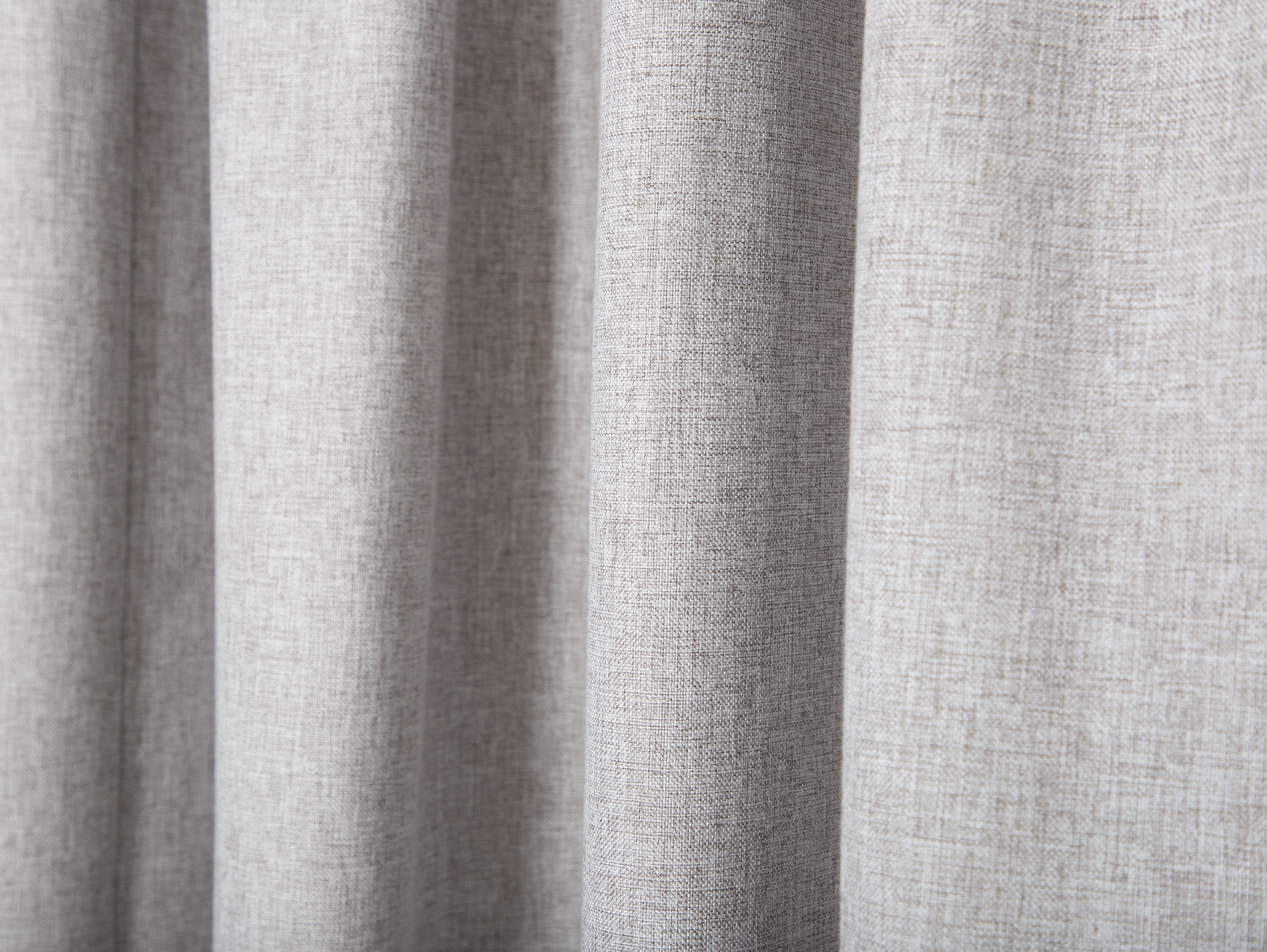 Wanaka Blockout Pencil Pleat Curtains - Granite - Image 3